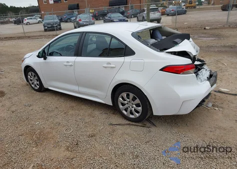 2020 Toyota Corolla Le z USA, uszkodzony, nr VIN 5YFEPRAE1LP009803